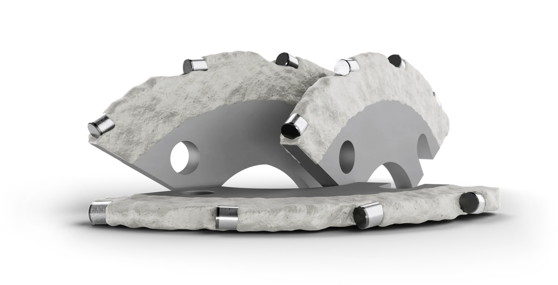 Diamond router blades